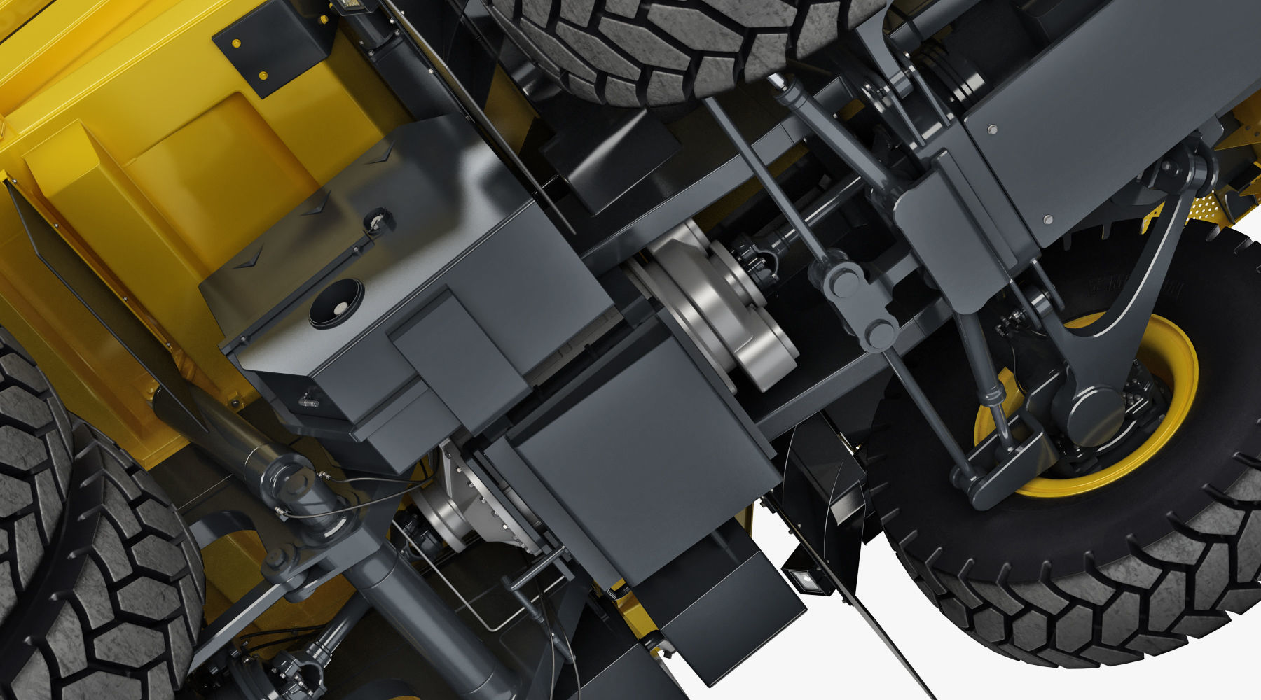 Komatsu HD605-8 Rigid Dump Truck 3D model_18