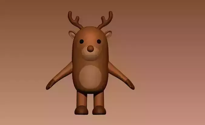 Cartoon Deer 