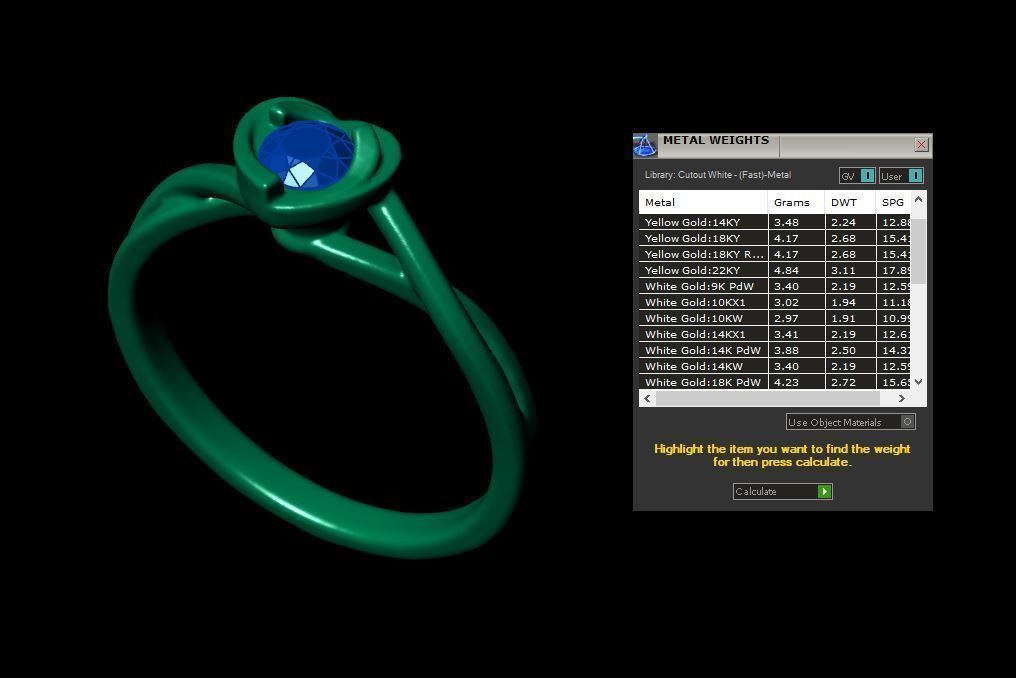 Heart Ring  3D print model_7