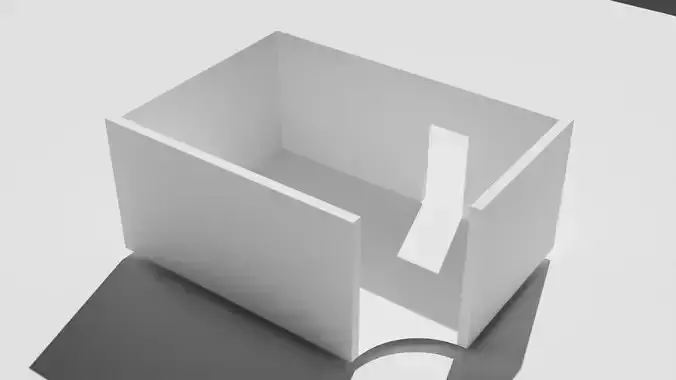 blender geometry node  room maker 3D model