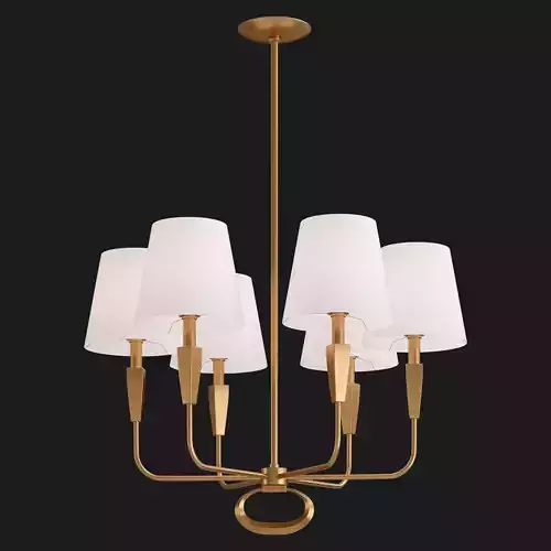 Jeremiah Chandelier Antique Brass