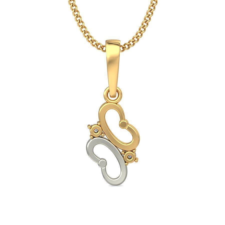 Solitaire Women Pendant 3dm STL OBJ FBX Renders Details 3D print model_4