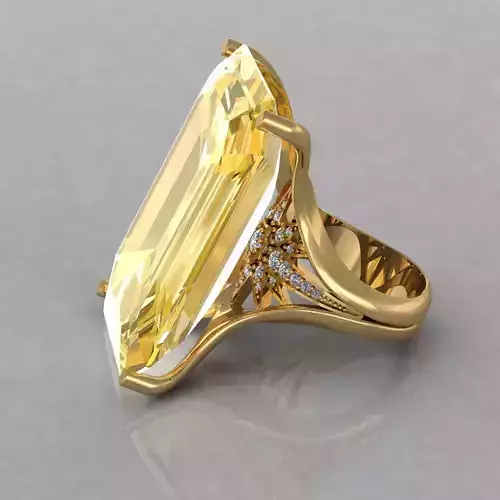 Ring 3DM STL OBJ model for 3D printing and CNC 3D print mode