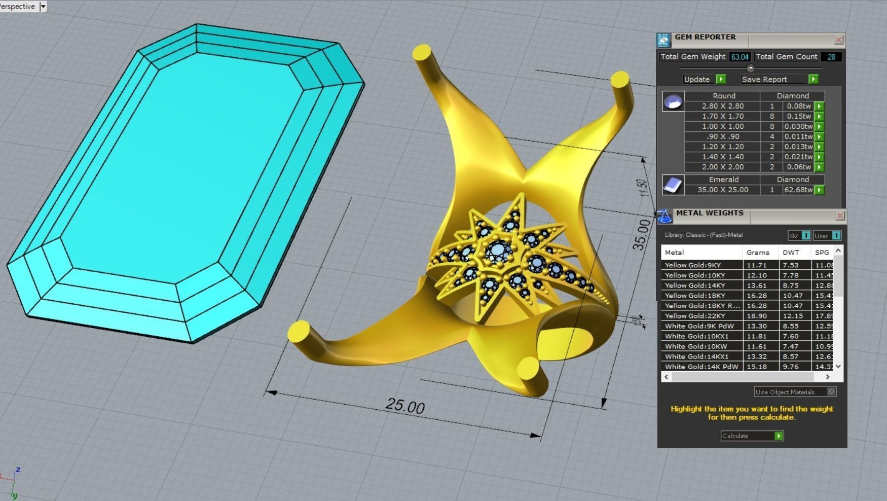 Ring 3DM STL OBJ model for 3D printing and CNC 3D print mode 3D print model_5