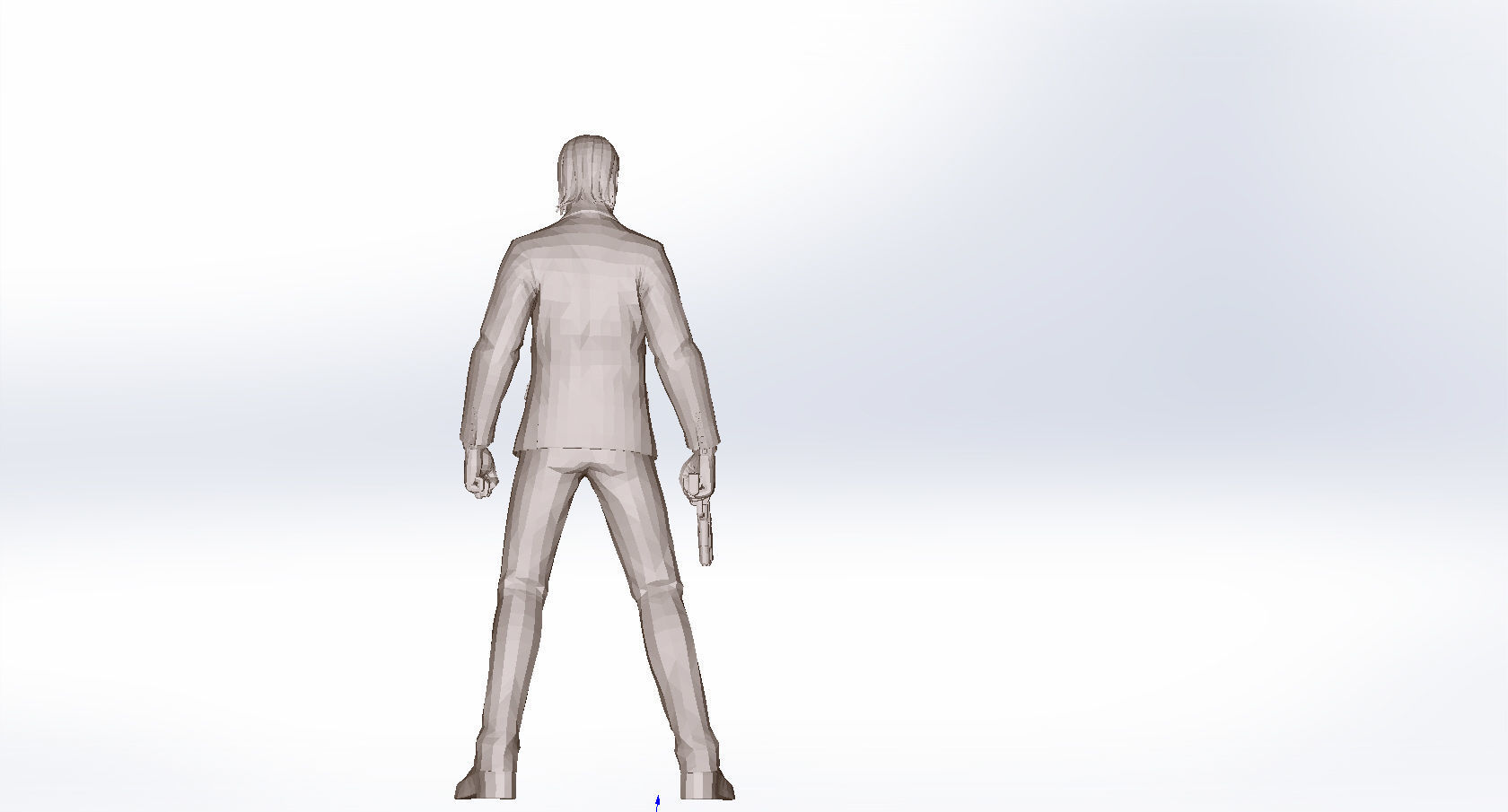 Keanu reeves 3D print model_2