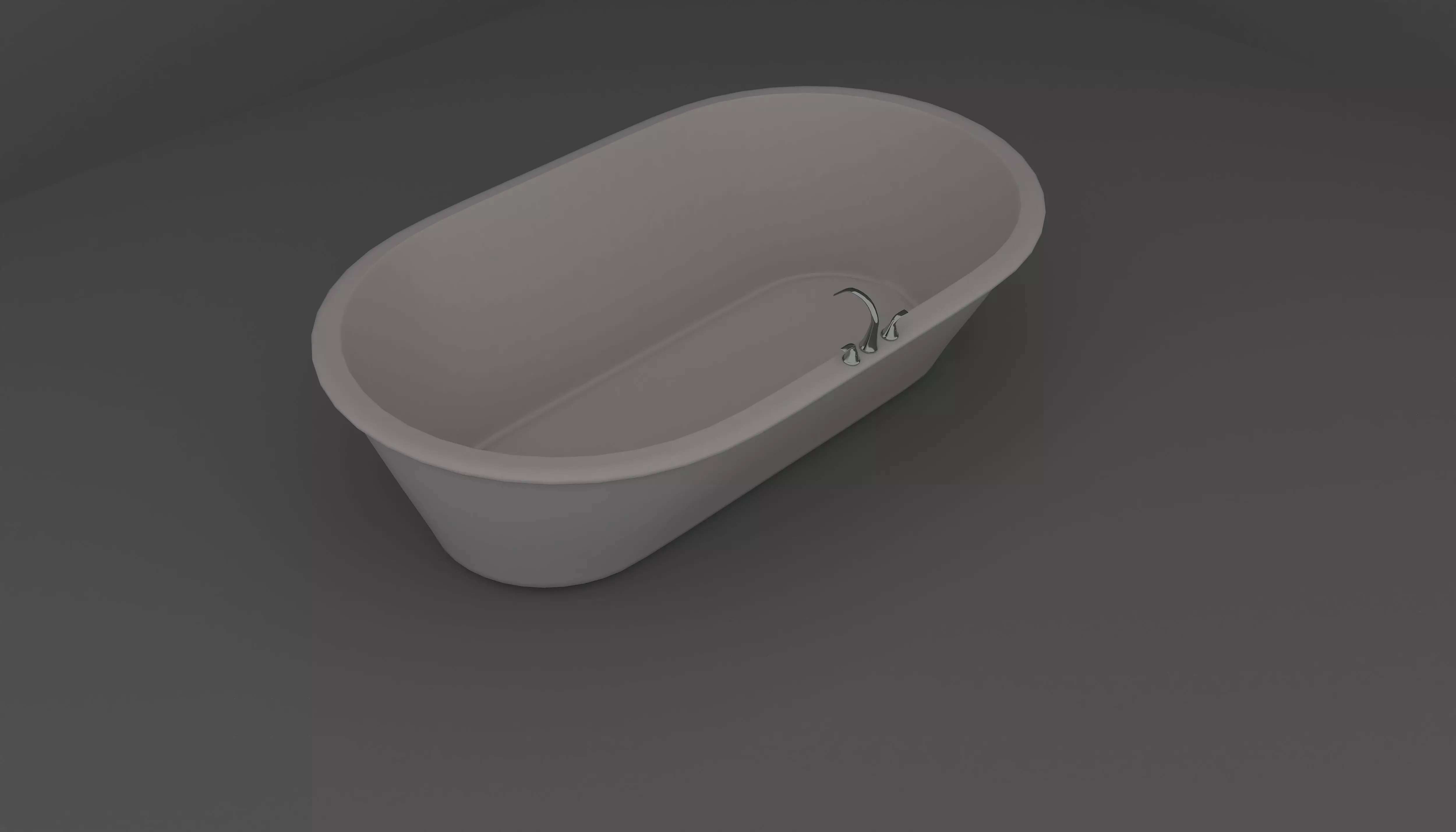 Bat Tub 3d model 3D model_0