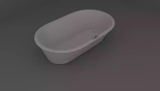 Bat Tub 3d model