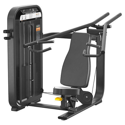 DHZ Fitness E-7006  Shoulder Press 3D model