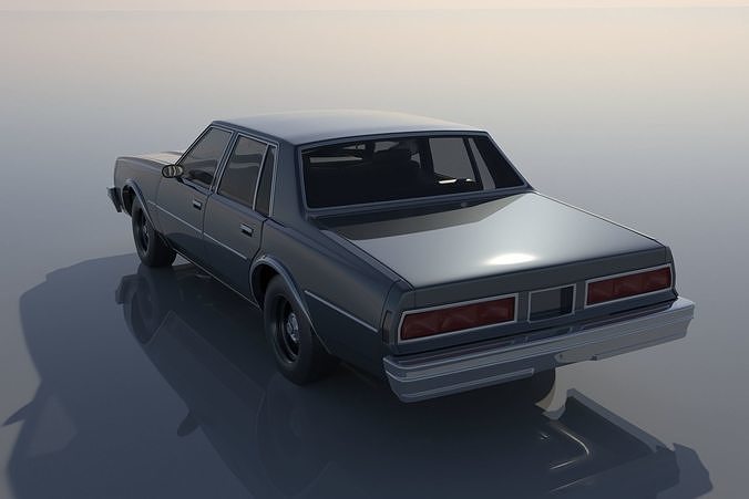 Chevrolet Impala 1977 3D print model 3