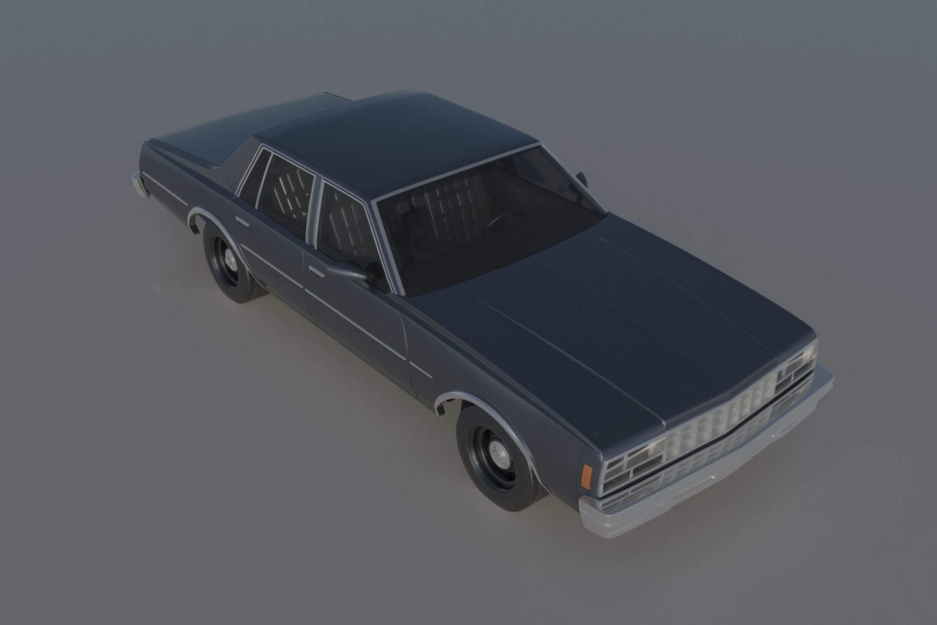 Chevrolet Impala 1977 3D print model_7