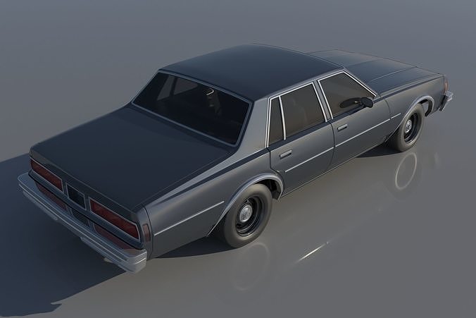 Chevrolet Impala 1977 3D print model 5