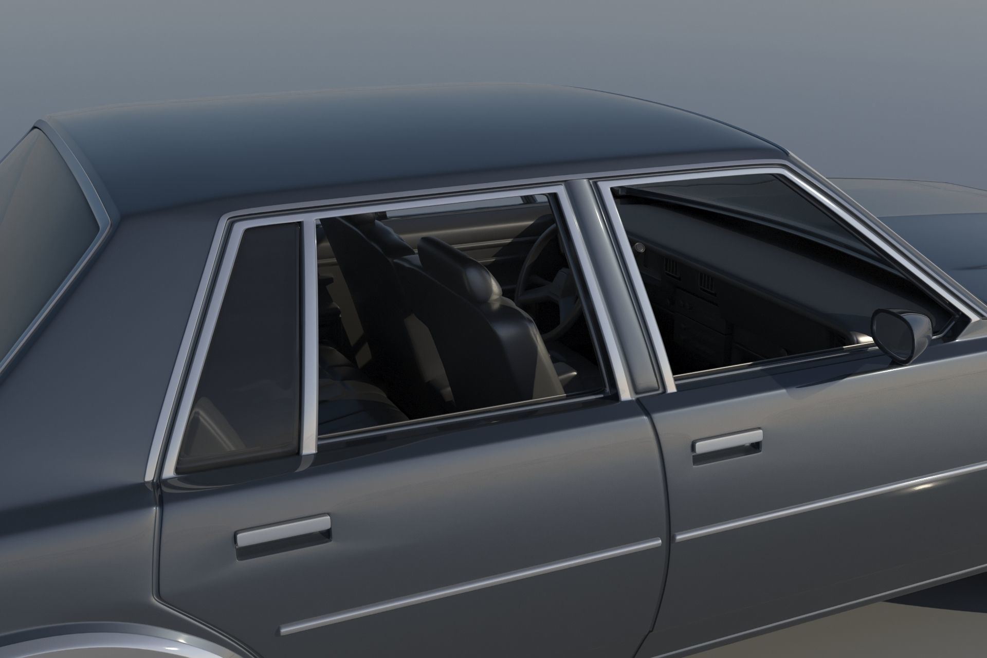 Chevrolet Impala 1977 3D print model_10