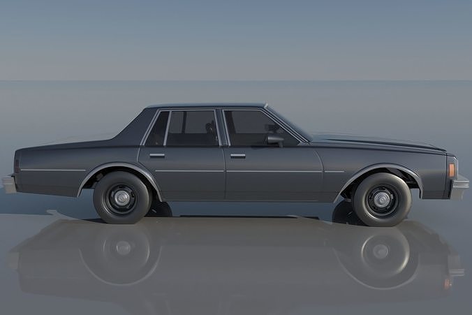 Chevrolet Impala 1977 3D print model 6