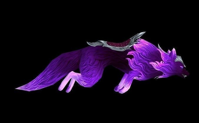 Kracia wolf 3D model