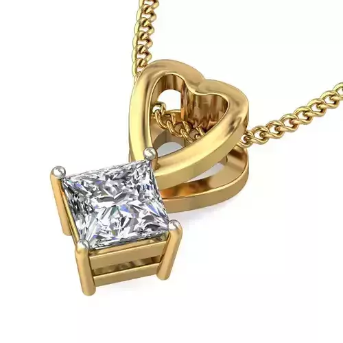 Women Princess Stone Pendant 3dm STL OBJ FBX Renders Details 3D print model Women Princess Stone Pendant 3dm STL OBJ FBX Renders Details 3D print model