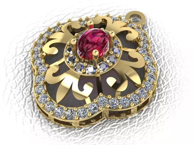 ELLIPSE PENDANT 3D print model