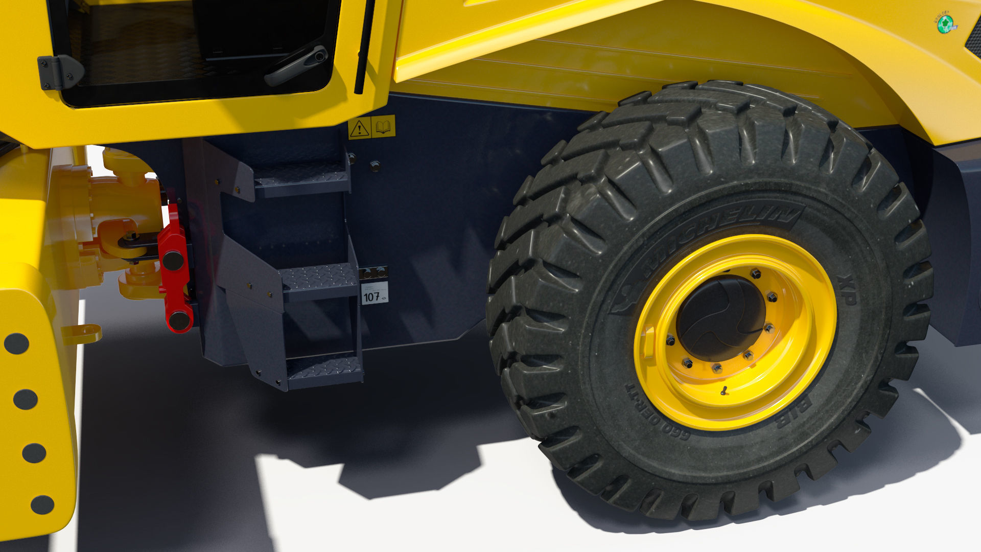 BOMAG BW226 DH5 Single Drum Compactor Clean Rigged 3D model_32