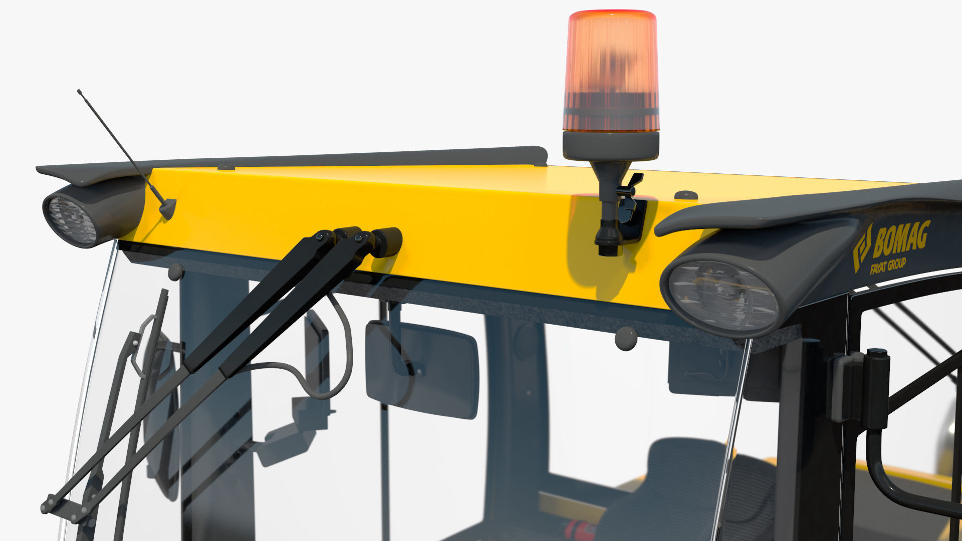 BOMAG BW226 DH5 Single Drum Compactor Clean Rigged 3D model_31