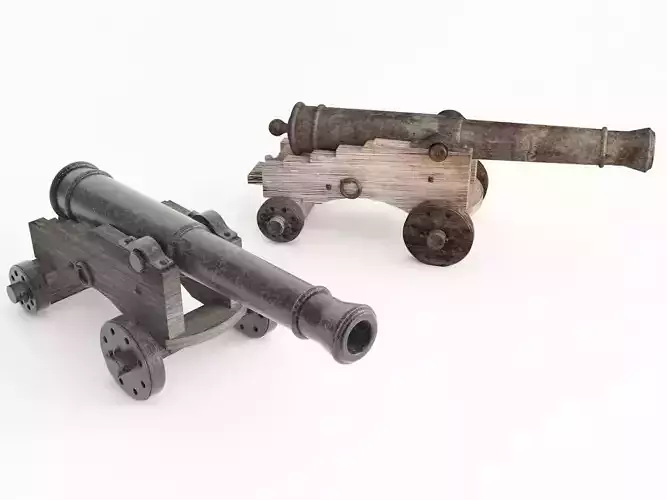 Cannon 02 04 3D model