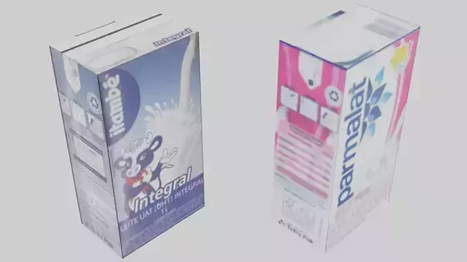 Caixa de leite Itambe ou Parmalat