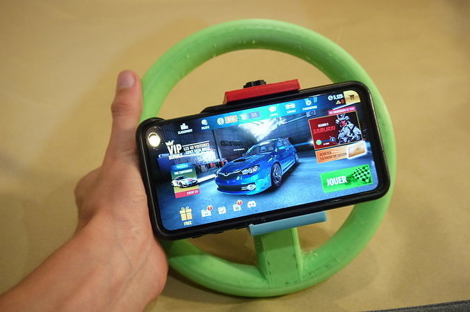GAME STEERING WHEEL 3D print model