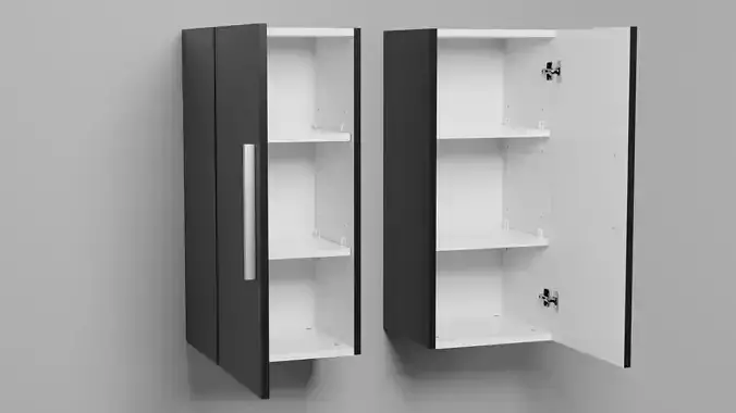 BILBAO Bathroom Wall Cabinet by Beliani 3D model