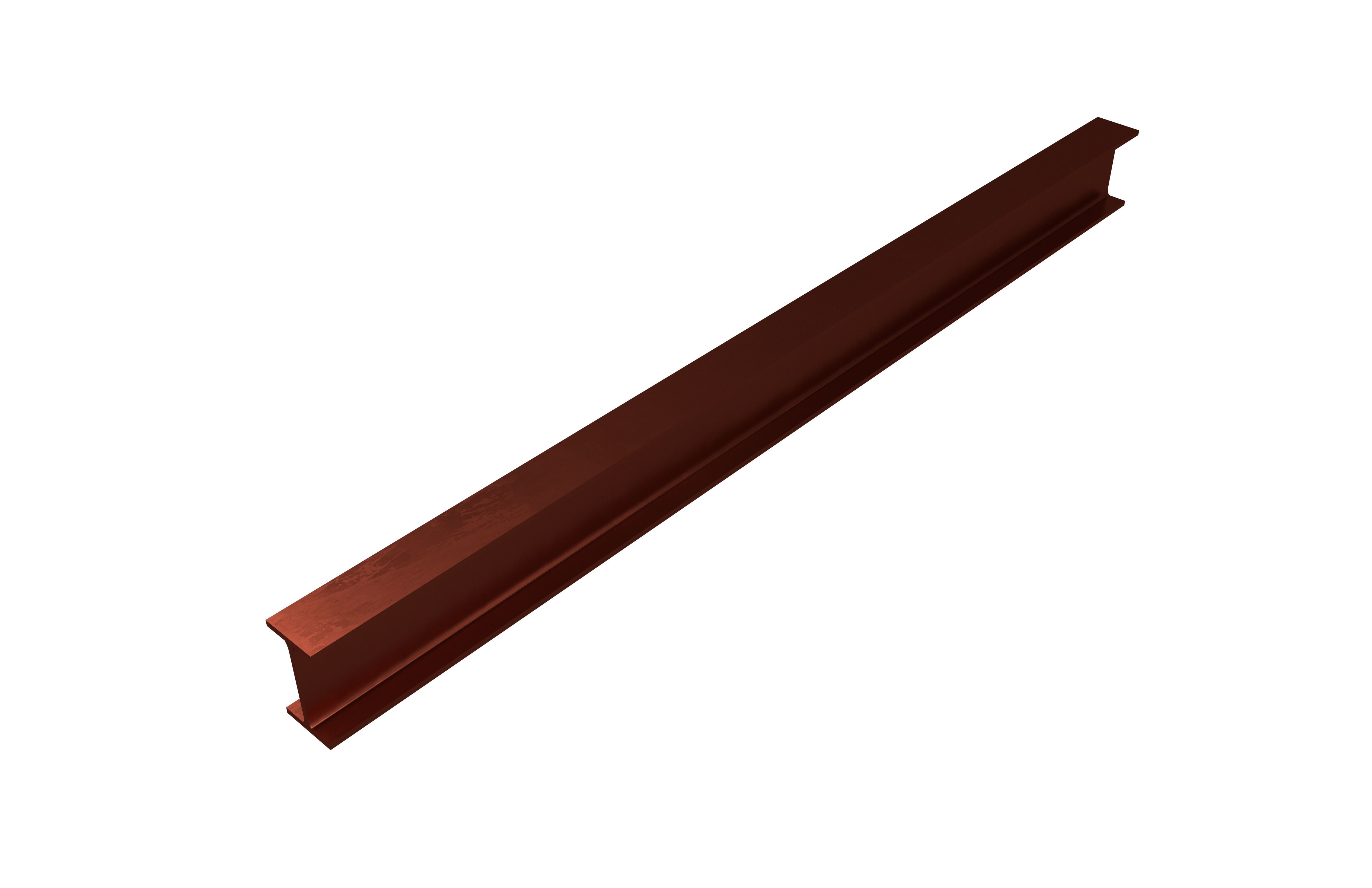 I Beam v1 009 Low-poly 3D model_2