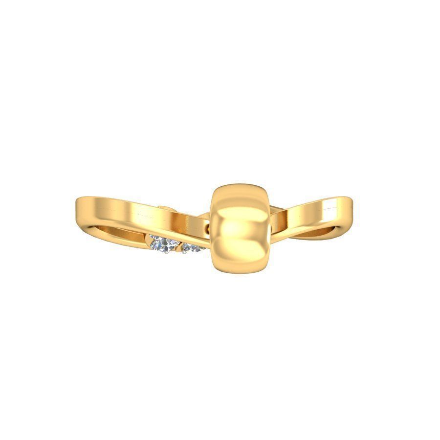 Solitaire Women Heart Pendant 3dm STL OBJ FBX Renders Details 3D print model_3