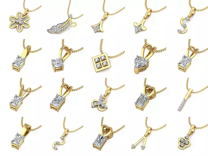 150 Solitaire Women Pendant 3dm STL OBJ FBX Renders Collection 150 Solitaire Women Pendant 3dm STL OBJ FBX Renders Collection