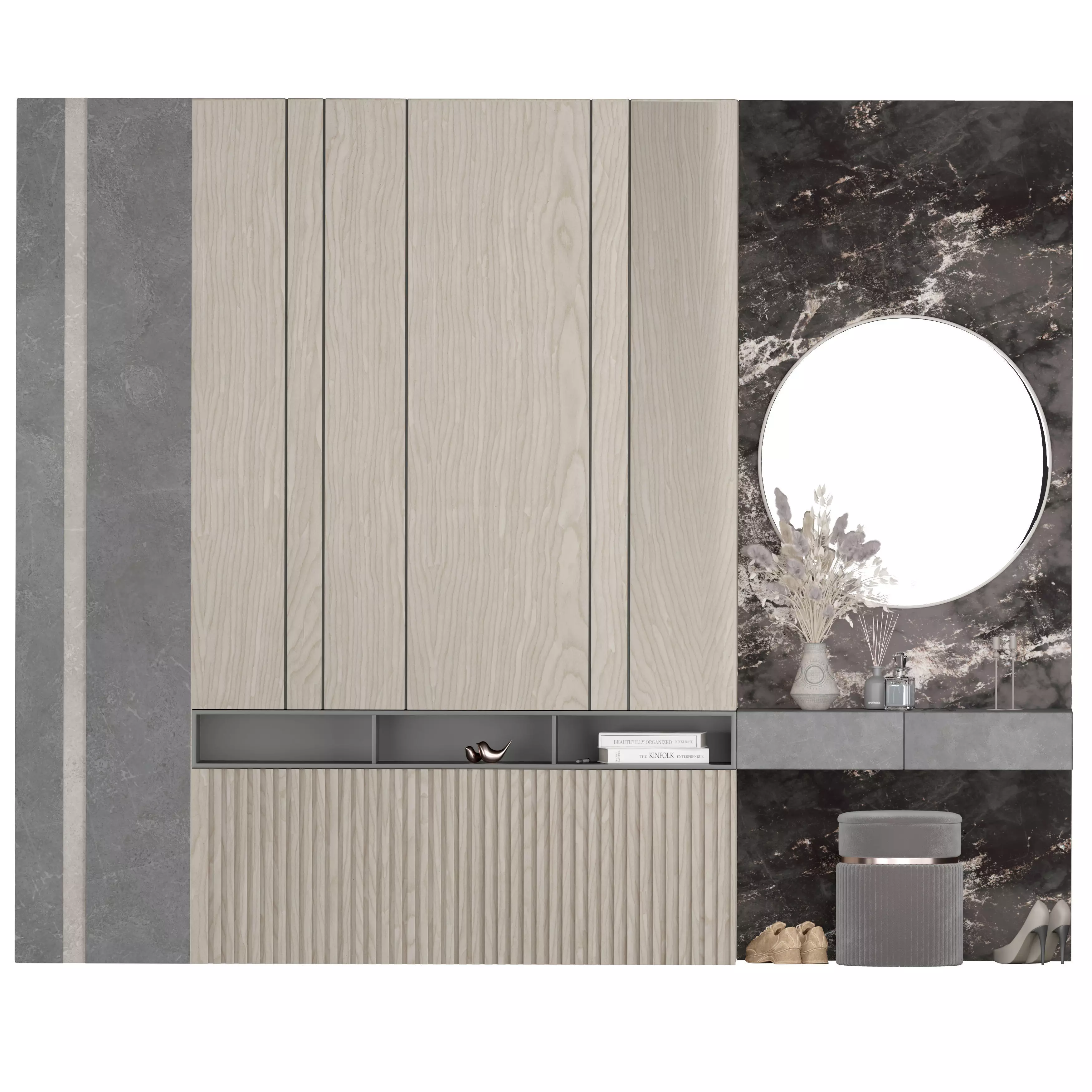 hallway set 11  3D model_0