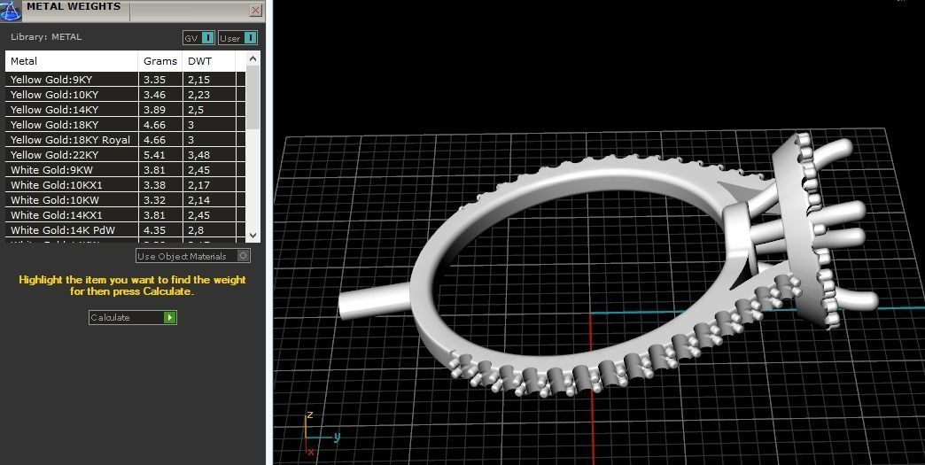 Soliter ring Model 1834 3D print model_8