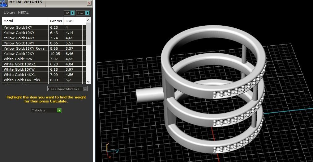 Long ring Model 1831 3D print model_6