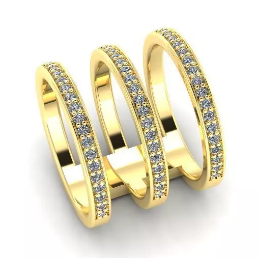 Long ring Model 1831 3D print model_0