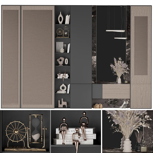 hallway set 12 3D model