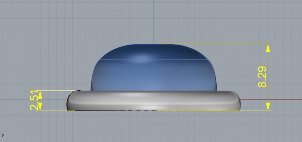 Pendant with pearl stone Model 1844 3D print model_6