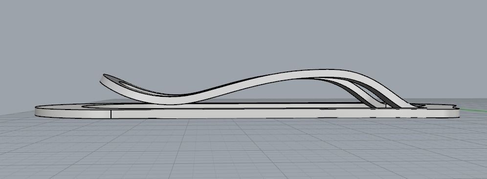 Money clip Model 1840 3D print model_3