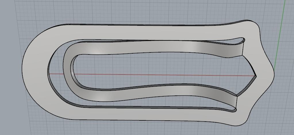 Money clip Model 1840 3D print model_4