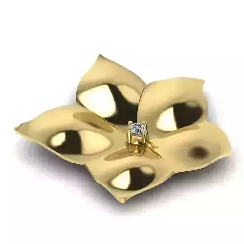 Leaf pendant Model 1858