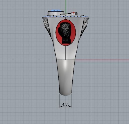 Crown ring Model 1856 3D print model_9