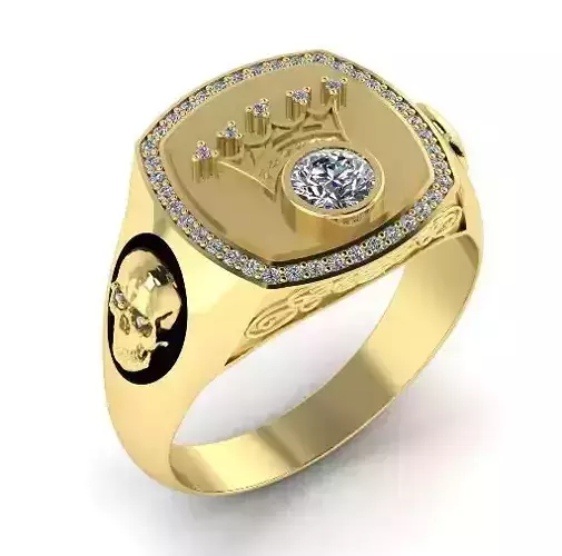 Crown ring Model 1856