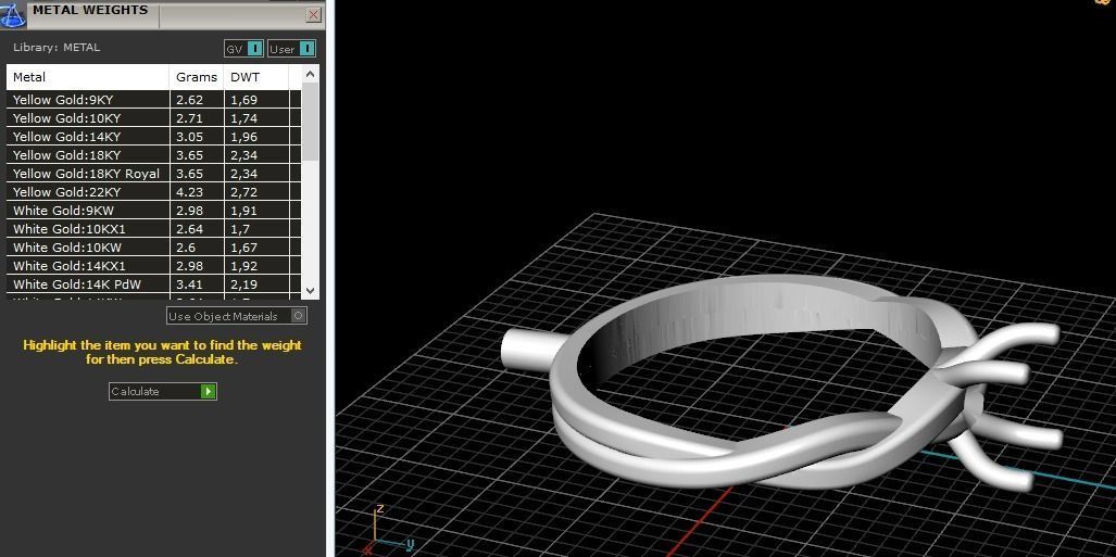 Soliter ring Model 1852 3D print model_6
