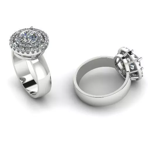 Ring Model 1868 3D print model_0