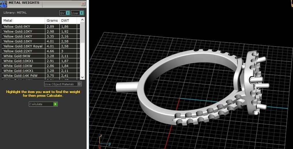 Ring Model 1867 3D print model_7