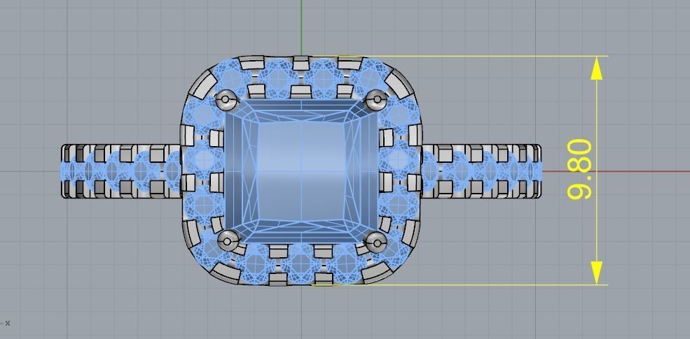 Ring Model 1867 3D print model_5