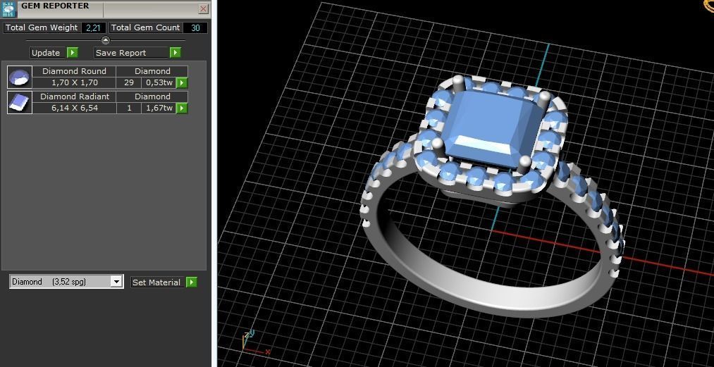 Ring Model 1867 3D print model_8