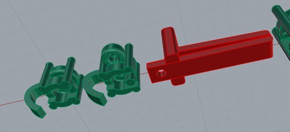 Bracelet Tenis Model 1874 3D print model_3