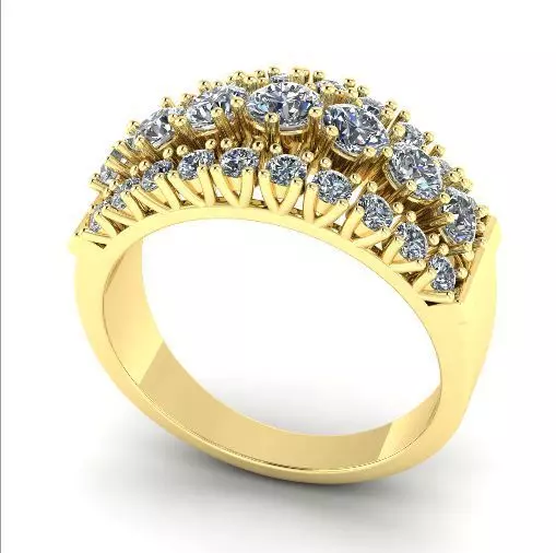 Ring 16mm Model 1871 3D print model_0