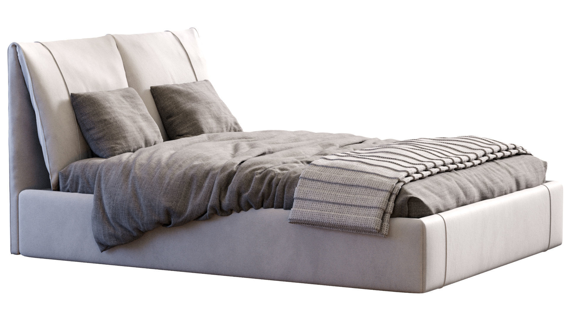 Bed Vailor 3D model_4