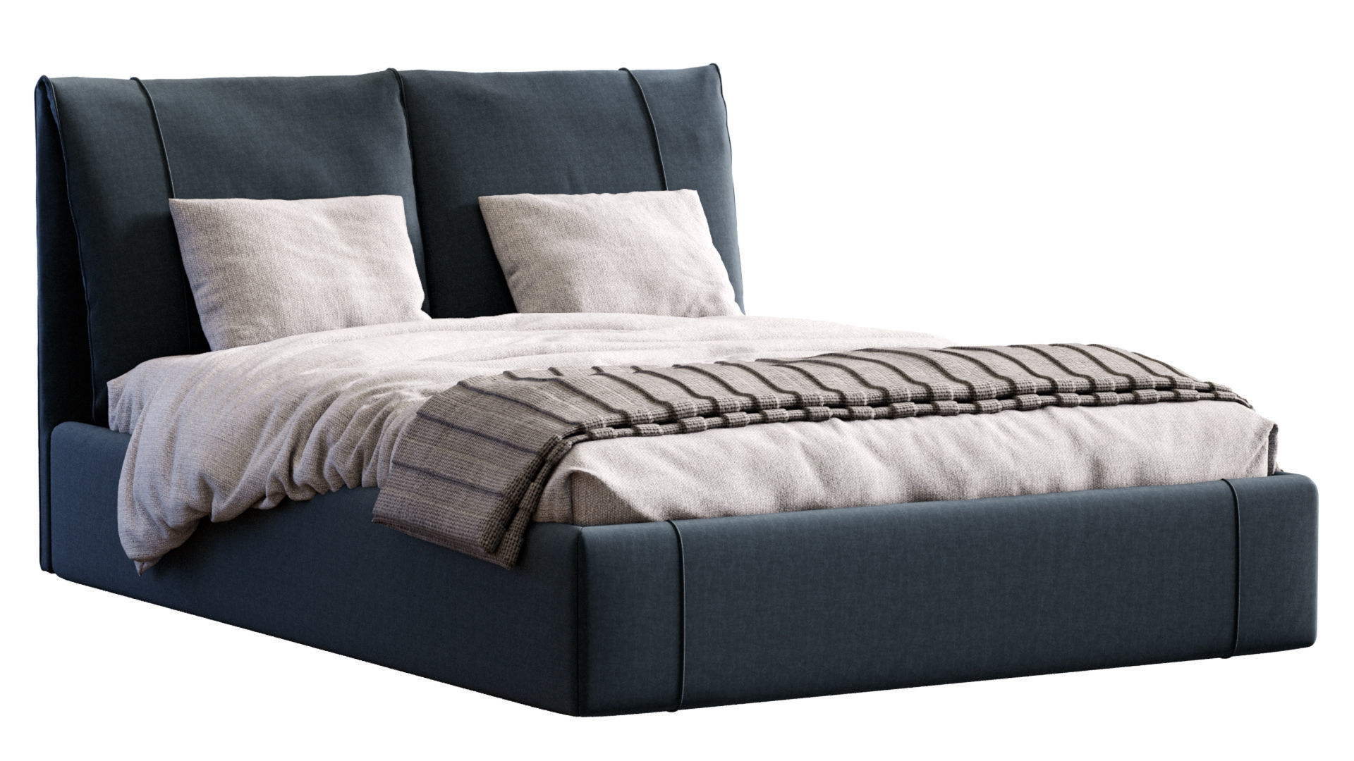 Bed Vailor 3D model_1