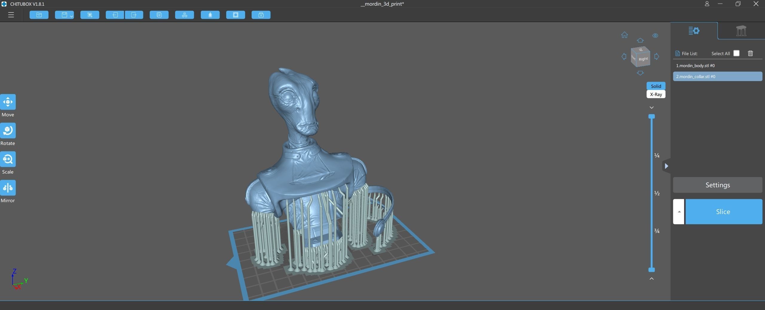 Mordin Solus  Mass Effect Bust 3d printing 3D print model_16